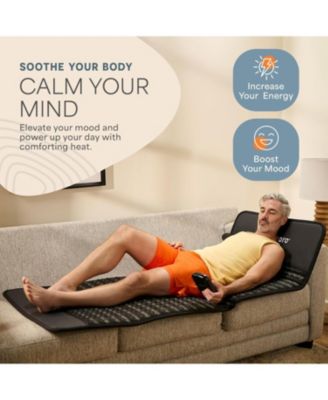 74" Full-Length Far Infrared Heating Mat – Foldable Therapy Mat for Mood, Energy, and Recovery
