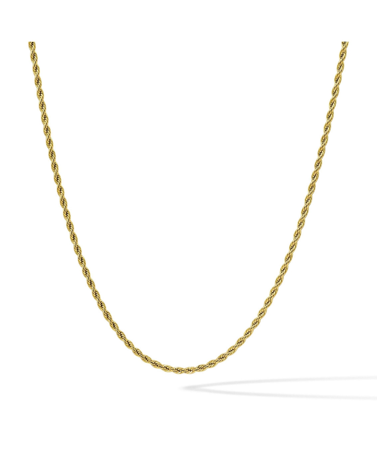 Vincero Rope Necklace - 3mm - Gold 21