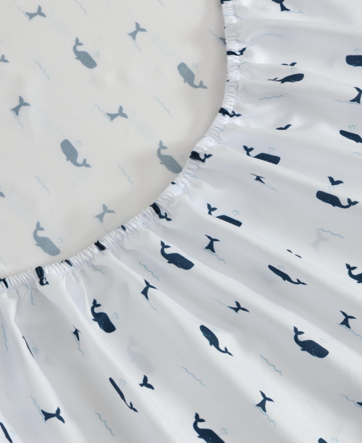 Nautica Caspian Whales Microfiber -Pc. Sheet Set