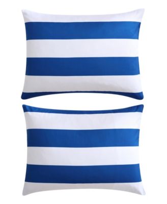 Huck Stripe Microfiber 4-Pc. Comforter Set, Full/Queen