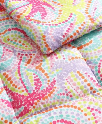 Sutton Palm Trees Microfiber 3-Pc. Comforter Set, Twin