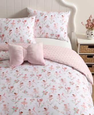 Ballerina Divas Microfiber 4-Pc. Comforter Set, Full/Queen