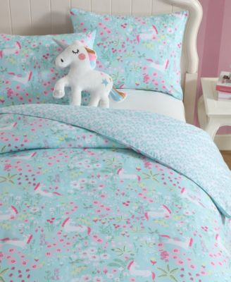 Magical Unicorns Microfiber 3-Pc. Comforter Set, Twin