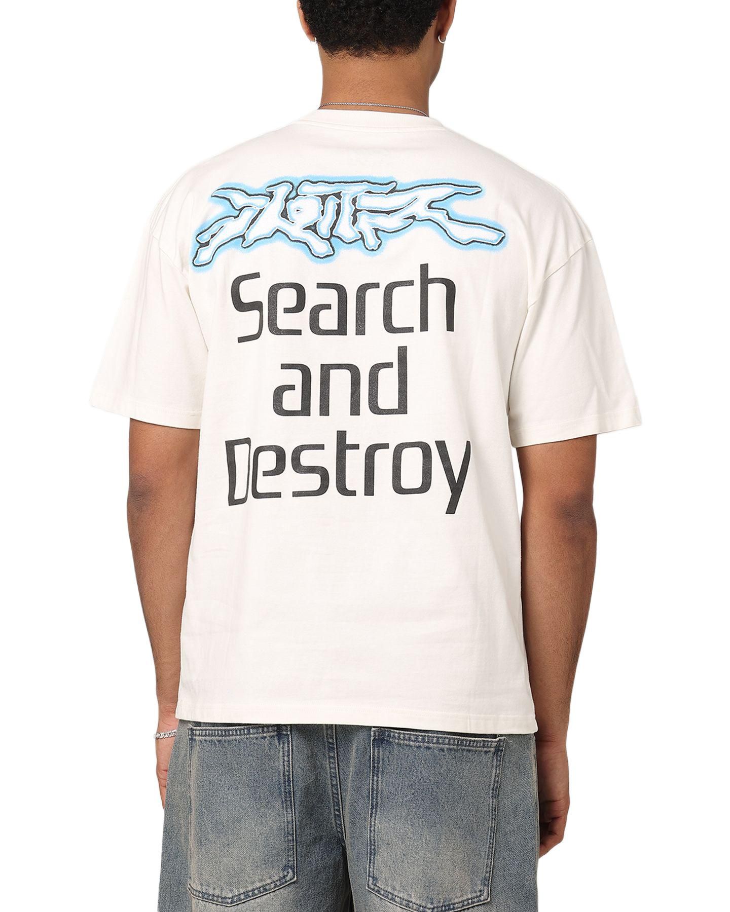 Мужская футболка Loiter Search And Destroy Tee., цвет: Белый — фото 2