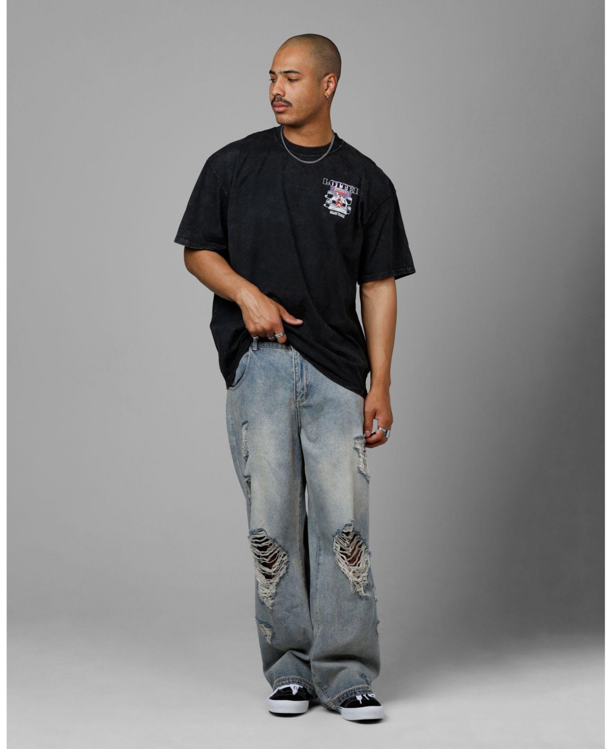 Loiter Men's Horse Power Vintage Drop Tee