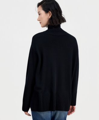 Women's Wool Turtleneck Sweater