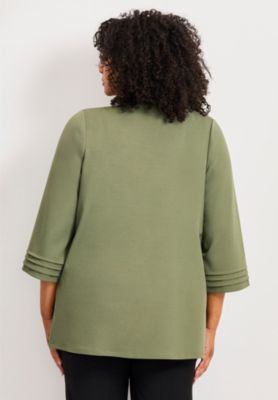 Plus Size Cascade Jacket