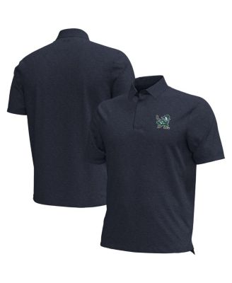 Under Armour - Men's Navy Notre Dame Fighting Irish Hockey Leprechaun Drive Aura Polo