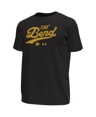 Men's Black Notre Dame Fighting Irish The Bend Stretch T-Shirt