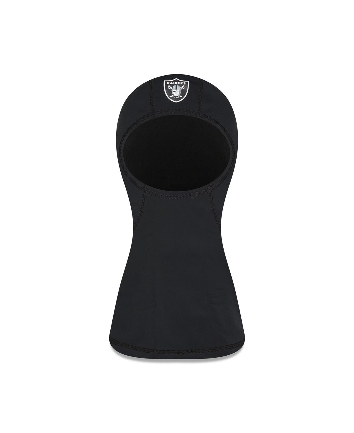 New Era Men's Black Las Vegas Raiders Sideline Balaclava Hat In Black