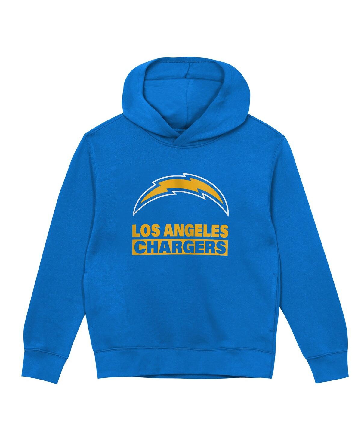 Outerstuff Toddler Blue Los Angeles Chargers Back to Basics Hoodie