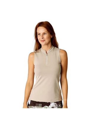 Plus Size Golf Polo Sleeveless top