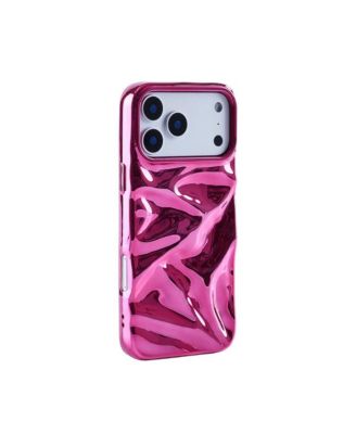 Fuchsia Crinkles iPhone17 Pro Case