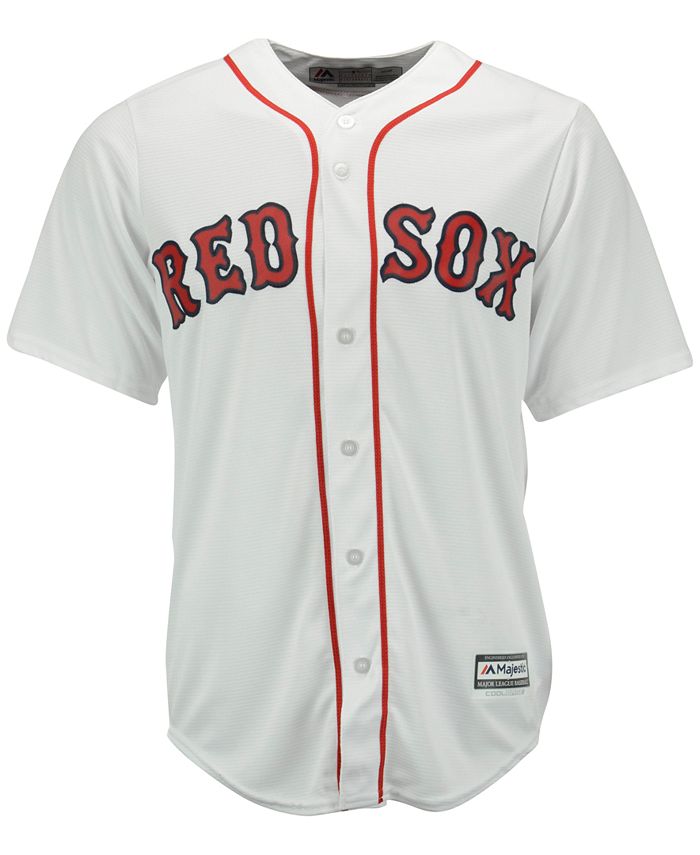 Majestic Men's David Price Boston Red Sox Replica Jersey - Macy's