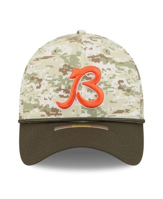Men's Camo Chicago Bears 2025 Salute to Service 39THIRTY Flex Hat