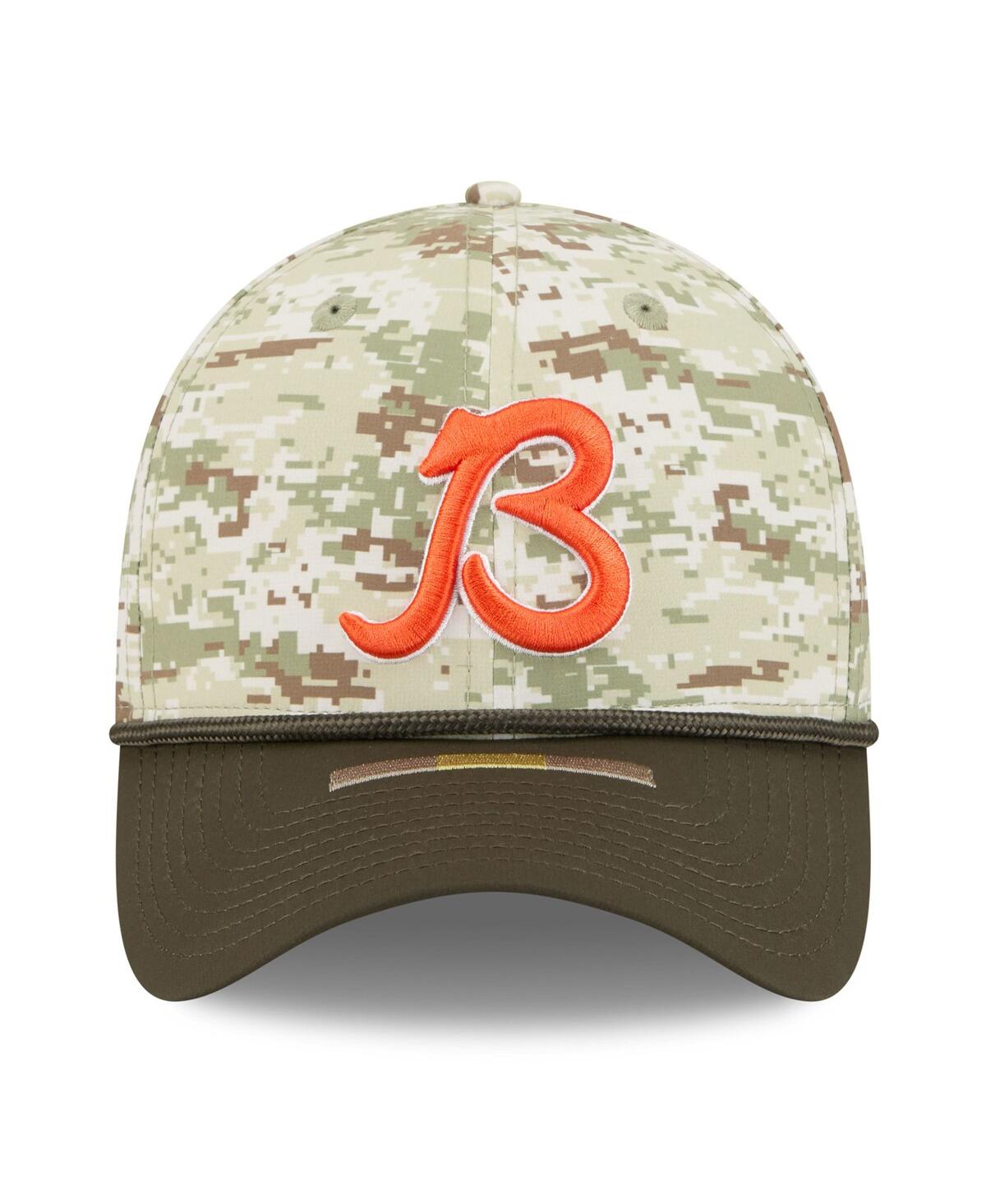 New Era Men's Camo Chicago Bears 2025 Salute to Service 39THIRTY Flex Hat