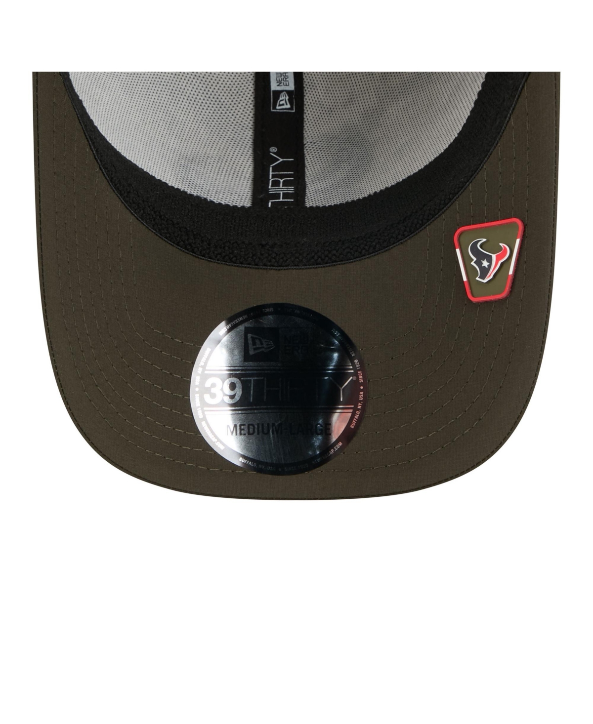 New Era Men's Camo Houston Texans 2025 Salute to Service 39THIRTY Flex Hat