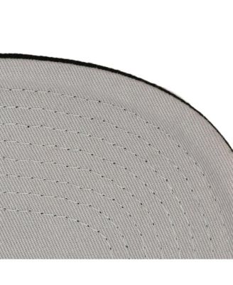 Men's Black San Antonio Spurs Tilted Pro Pinch Adjustable Hat