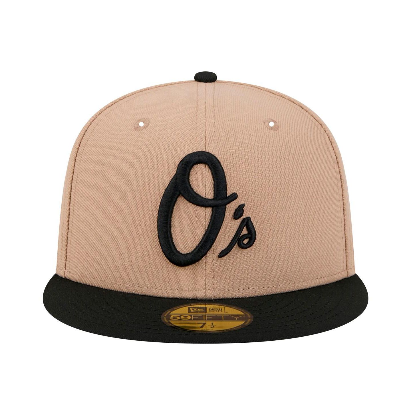 Мужская кепка New Era Khaki Baltimore Orioles 59FIFTY Fitted Hat — фото 5