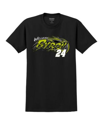 Men's Black William Byron Raptor T-Shirt