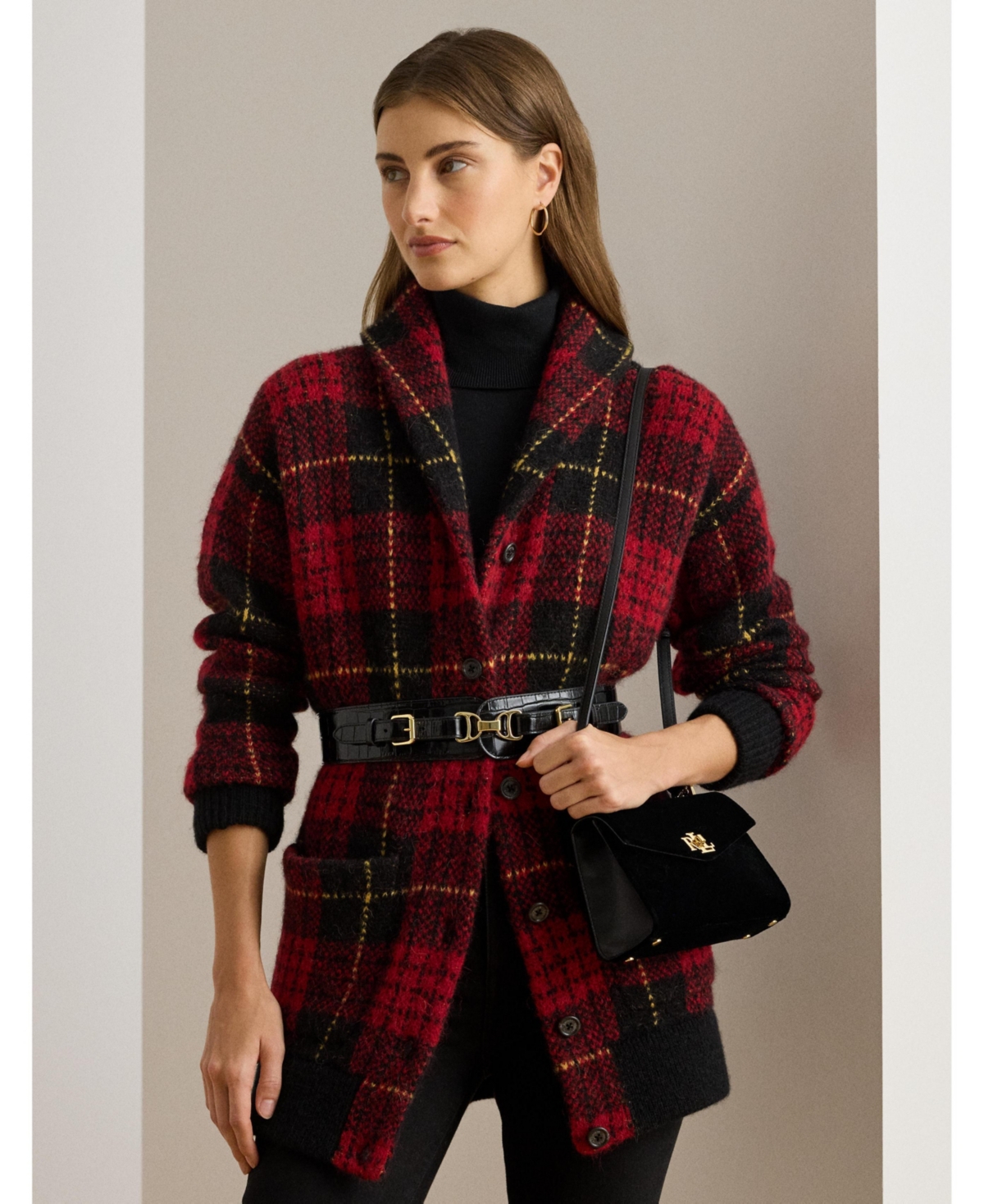 Lauren Ralph Lauren Farrah Small Satchel Bag