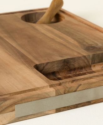 Kitchen Wiz Acacia Wood Cutting Board