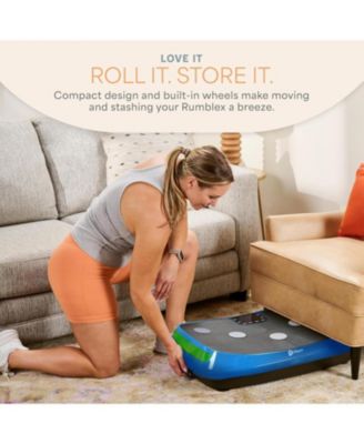 Rumblex 4D Vibration Plate – Triple Motor, 3D/4D Vibration for Whole Body Fitness