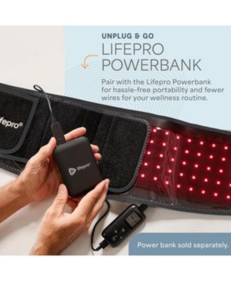 Red Light Therapy Belt – Near Infrared & Red Light for Muscle Relaxation, Inflammation & Circulation