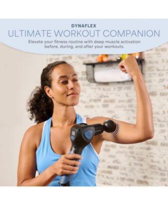 Heavy Duty Massage Gun for Athletes - Deep Tissue Percussion Muscle Massager with Adjustable Heads & Tips