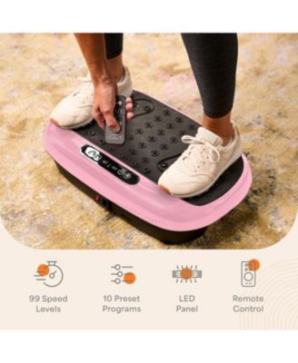 HexaPlate Lite Vibration Plate Exercise Machine – Full Body Vibrating Platform for Lymphatic Drainage, Recovery & Muscle Toning