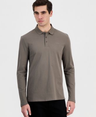 Men's Donoslong Long-Sleeve Polo Shirt