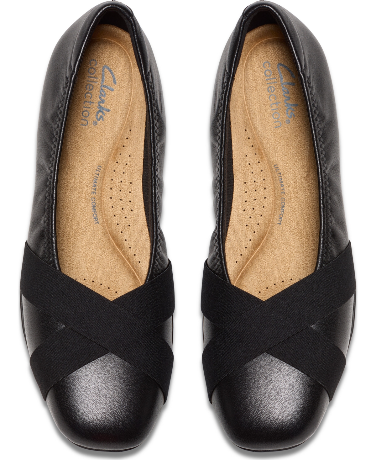 Clarks Women's Jazmynn Gem Round Toe Flats