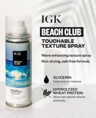 Beach Club Touchable Texture Spray