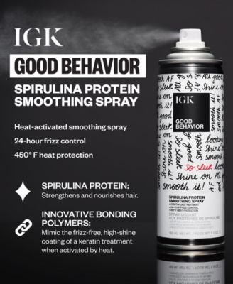 Good Behavior Spirulina Protein Smoothing Spray