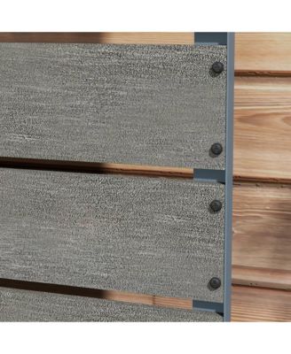 Raised Garden Bed with Trellis for Climbing Plants & Vines,