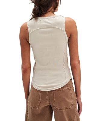 Women's Jamie Buckle Sleeveless Tank Top