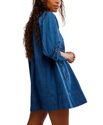 Women's Sonora Cotton Denim Mini Dress