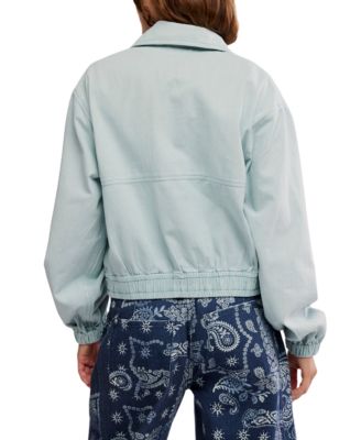 Women's Birdie Denim Collared Neck Jacket