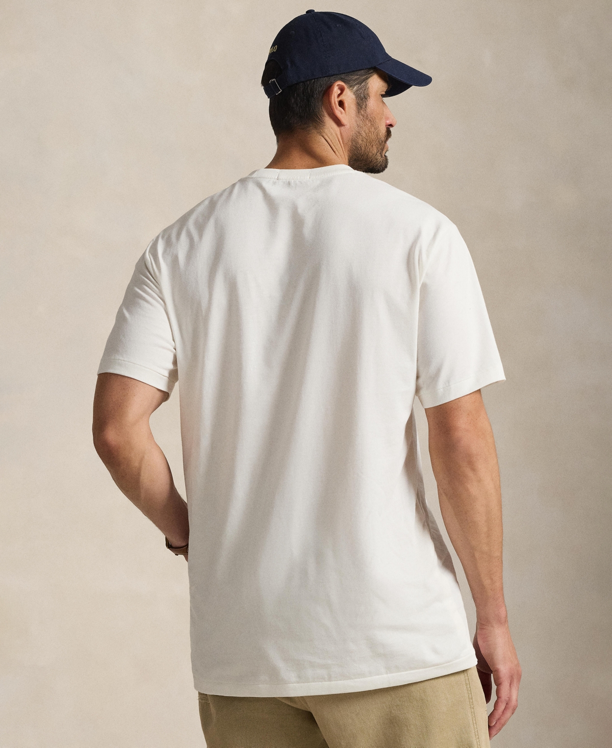 Polo Ralph Lauren Men's Crewneck Bear Graphic T-Shirt