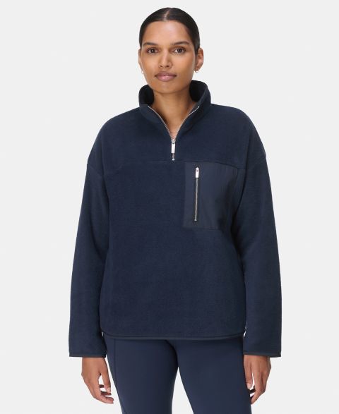 Женские куртки Sweaty Betty Mallow Half Zip Pull-On Jacket