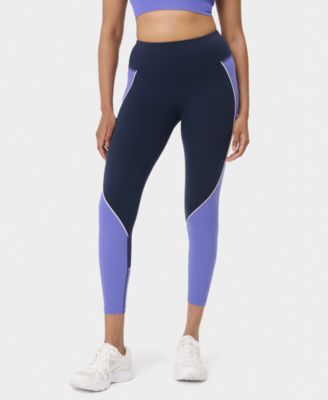 Women's Power 7/8 Color Block Workout Leggings