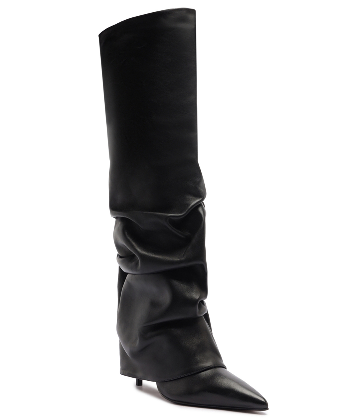 Schutz Mikki Up Cloak Boots Preto In Multi
