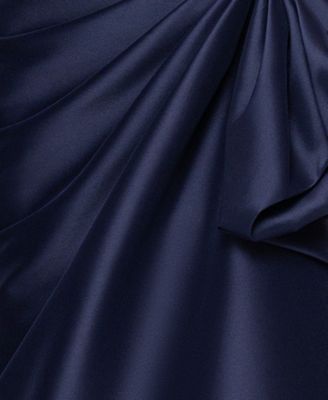 Petite Strapless Long Dress