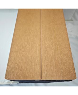 3-Seater Outdoor Sofa w/ Thick Cushions, Patio Couch,