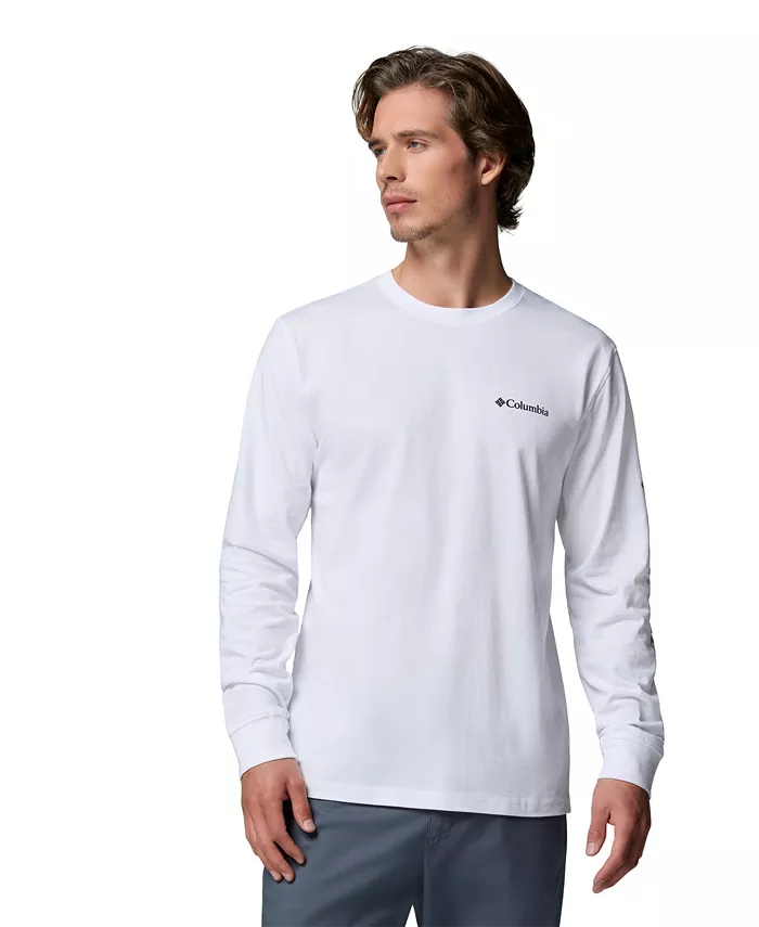 Men's Fundamental Graphic Long-Sleeve T-Shirt