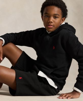 Boys' 8-20 Cotton Fleece Drawstring Shorts