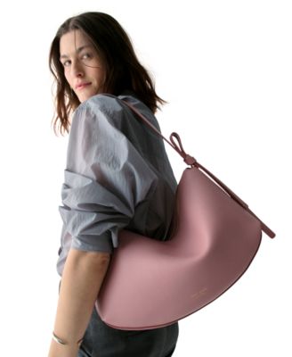 Loop Large Pebbled Leather Shoulder Bag