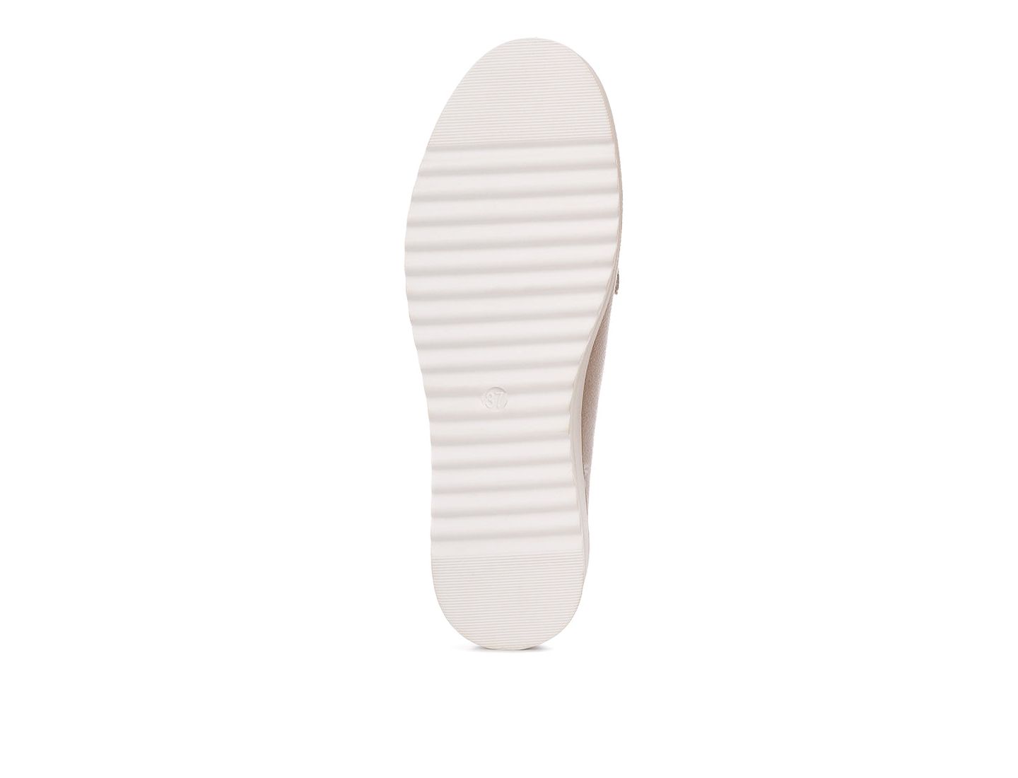 Женские туфли London Rag Daiki Platform Lug Sole Tassel, цвет: Бежевый замшевый — фото 9