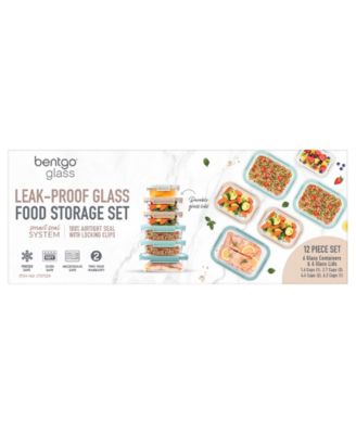 Glass Meal 12-Pc. Storage Set with Leak-Proof Seal