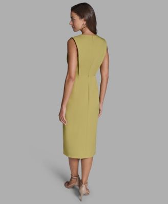Women's Crewneck Midi Dress